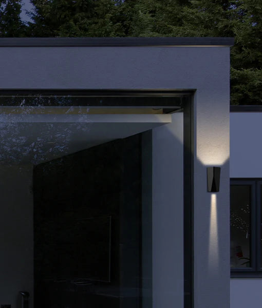 WIGTRI Exterior LED Tri-CCT Surface Mounted Featured Up/Down Wall Lights IP65