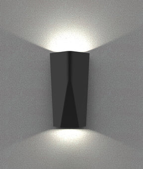 WIGTRI Exterior LED Tri-CCT Surface Mounted Featured Up/Down Wall Lights IP65