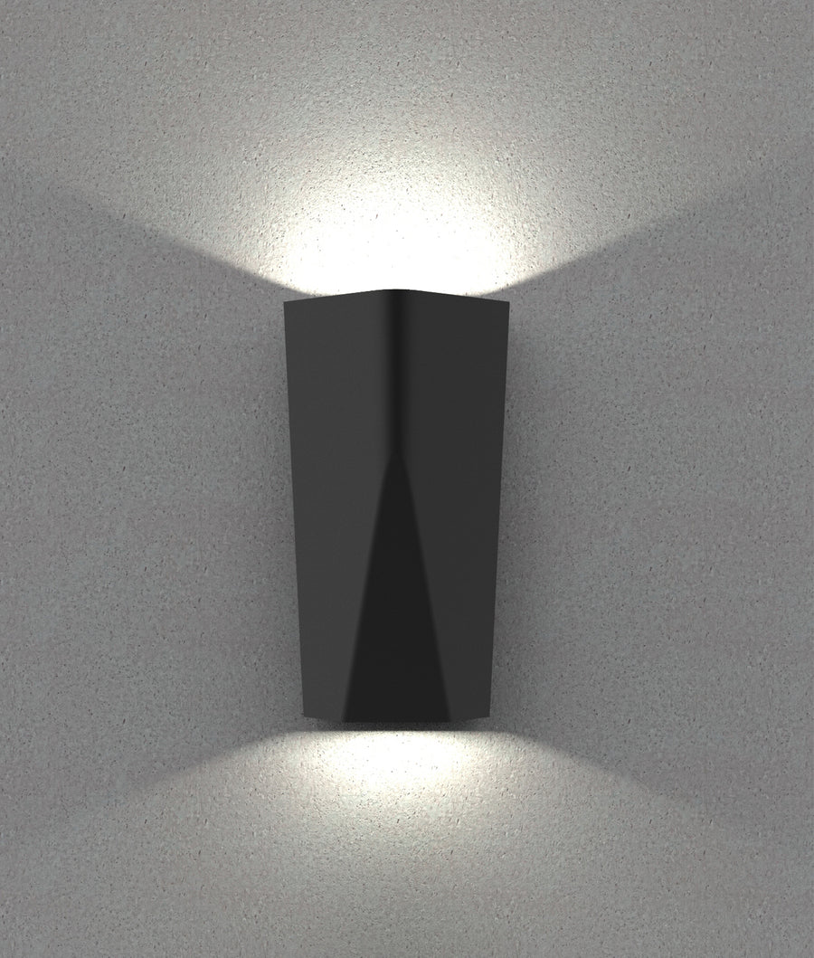 WIGTRI Exterior LED Tri-CCT Surface Mounted Featured Up/Down Wall Lights IP65