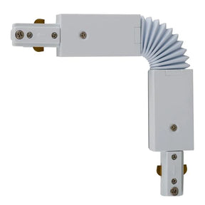 White Single Circuit Flexible Connector