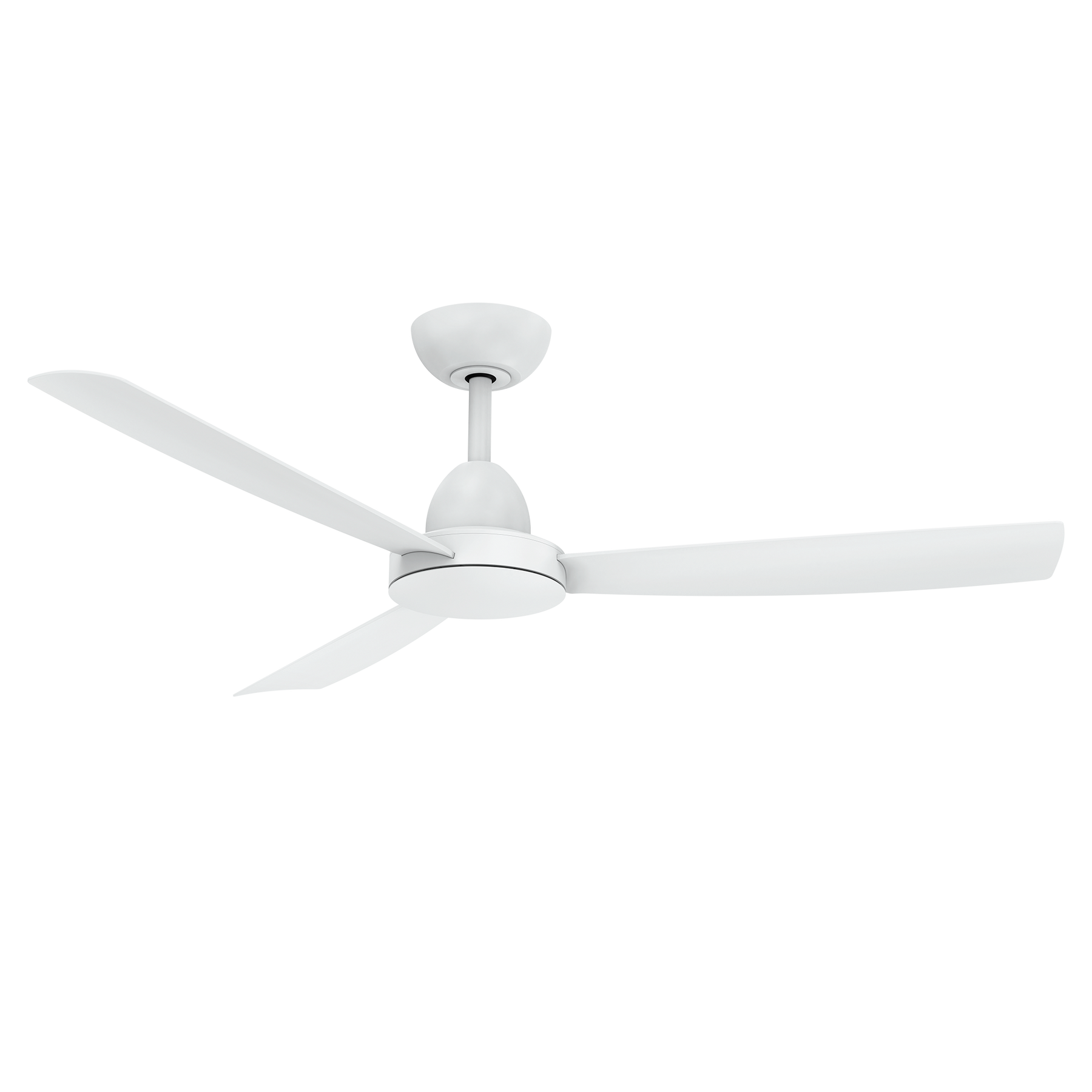 Legend DC 1220mm ABS 3 Fast Fix Blade Wall Control Ceiling Fan Only Matt White