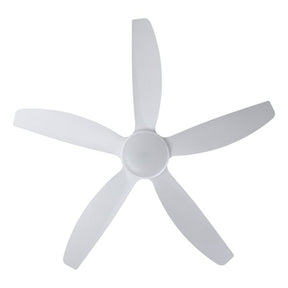 MIAMI 52 DC FAN 20W LED TRI-COL WHT