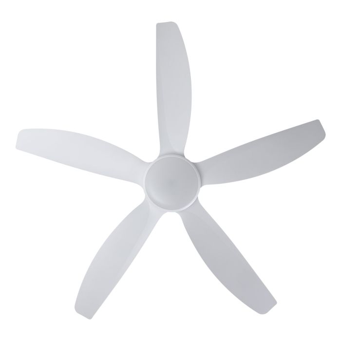 MIAMI 52 DC FAN 20W LED TRI-COL WHT