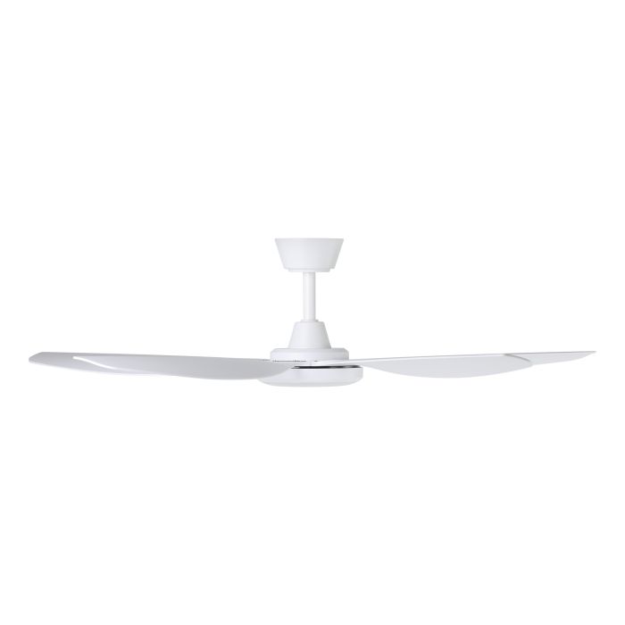 MIAMI 52 DC FAN 20W LED TRI-COL WHT