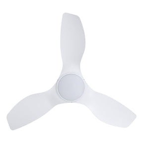 SURF 40 DC FAN LED TRI-COL WHT