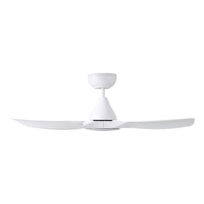 SURF 40 DC FAN LED TRI-COL WHT
