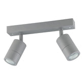 FREMANTLE EXT SP 2X5W LED TRI-COL SIL BAR