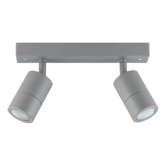 FREMANTLE EXT SP 2X5W LED TRI-COL SIL BAR