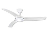 Aqua V2 IP66 Matt White 132cm (52”) with 18w CCT LED Light