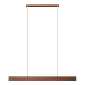 CLIMENE 3 H/L 30W LED TRI-COL WALNUT