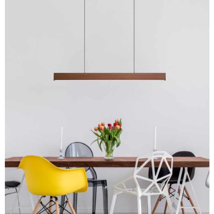 CLIMENE 3 H/L 30W LED TRI-COL WALNUT
