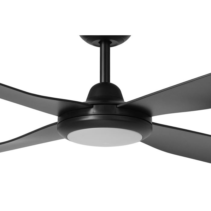ALOHA FAN LT 24W LED TRI-COL BLK