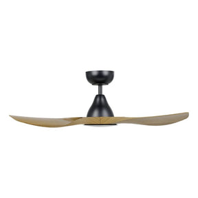 SURF 40 DC FAN LED TRI-COL BURM TEAK/BLK