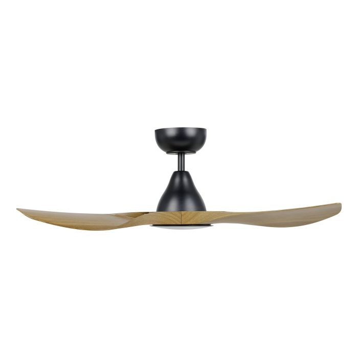 SURF 40 DC FAN LED TRI-COL BURM TEAK/BLK