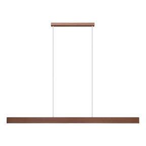 CLIMENE 3 H/L 36W LED TRI-COL WALNUT