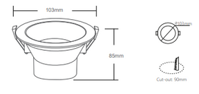 Bexley 10w Downlight
