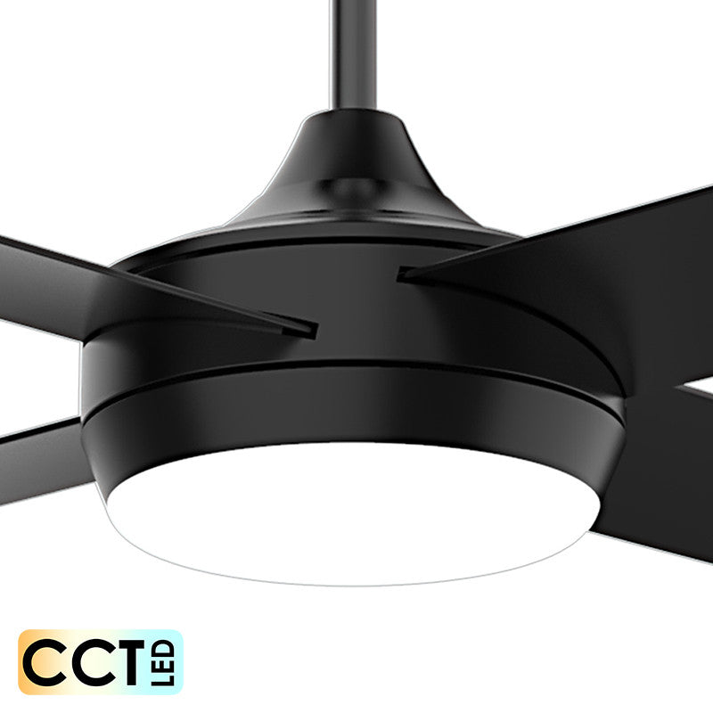 Breeze optional Light Kit 24w CCT Black Step Dimming
