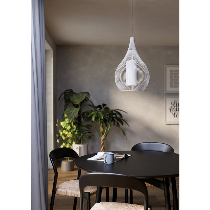RAZONI 1 H/L 1X40W E27 WHT LGE