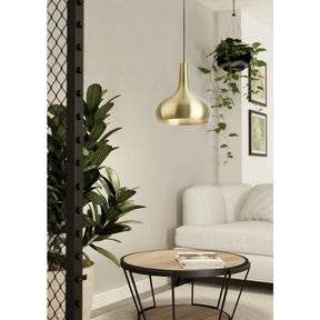 SABINAR H/L 1X60W E27 BRS MATT MED 2M