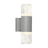 CALGARY EXTERIOR WALL LIGHT SILVER