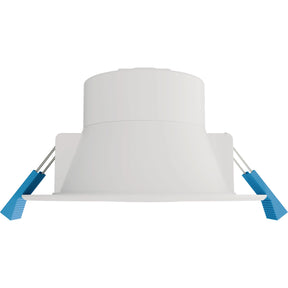 Jay DOB Polyamide Flush Faced Downlight F&P 90mm Cutout 10W LED 900LM TRI Colour Dimmable White