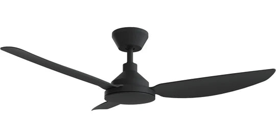 Clayfield DC 48" (1220mm) Black No Light  - All ABS, Quick Connect Blade System