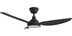 Clayfield DC 48" (1220mm) Black 18w LED  - All ABS, Quick Connect Blade System