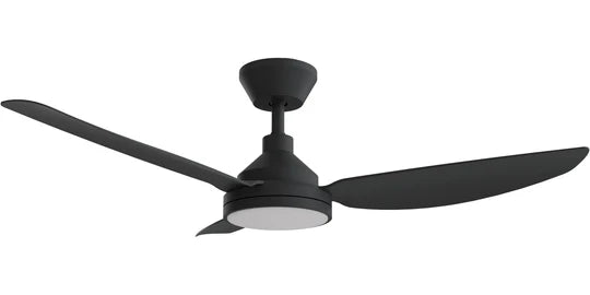Clayfield DC 48" (1220mm) Black 18w LED  - All ABS, Quick Connect Blade System