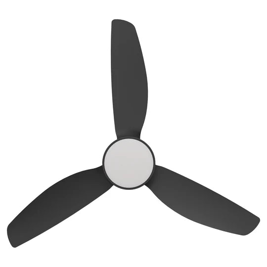 Clayfield DC 48" (1220mm) Black 18w LED  - All ABS, Quick Connect Blade System