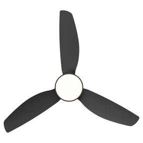 Clayfield DC 48" (1220mm) Black 18w LED  - All ABS, Quick Connect Blade System
