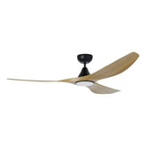SURF 72 DC FAN LED TRI-COL BURM TEAK/BLK