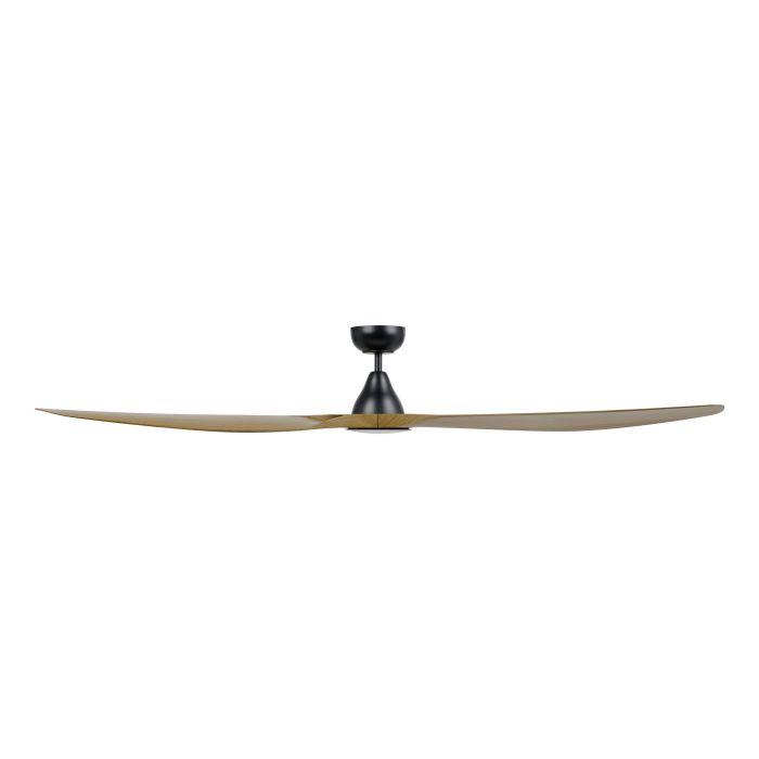 SURF 72 DC FAN LED TRI-COL BURM TEAK/BLK