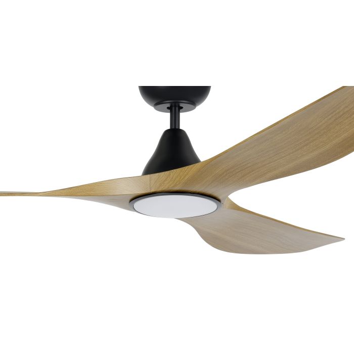 SURF 72 DC FAN LED TRI-COL BURM TEAK/BLK
