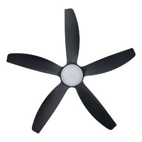 MIAMI 52 DC FAN 20W LED TRI-COL BLK