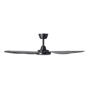 MIAMI 52 DC FAN 20W LED TRI-COL BLK