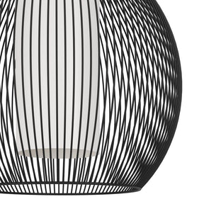 RAZONI 1 H/L 1X40W E27 BLK LGE