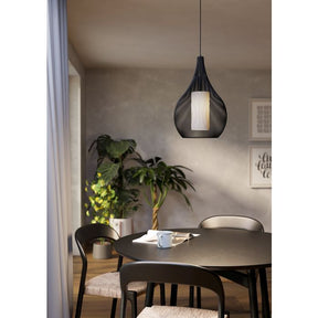 RAZONI 1 H/L 1X40W E27 BLK LGE