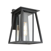 DOVER 1LT EXTERIOR WALL LIGHT BLACK