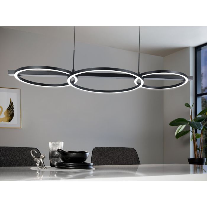LANACERA H/L 40.5W LED 3000K BLK