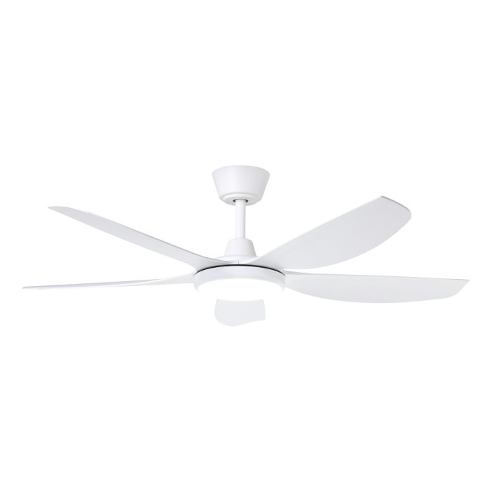 MIAMI 48 DC FAN 20W LED TRI-COL WHT