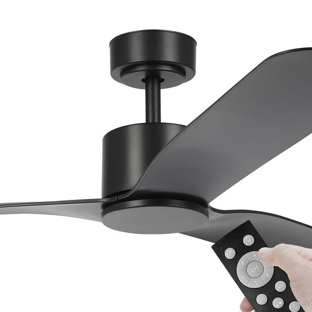 ILUKA 52 DC FAN BLK