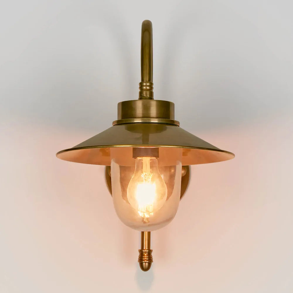 Legacy Outdoor Wall Light Antique Brass
