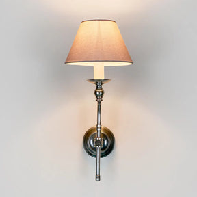 Soho Curved Wall Light Base Antique Silver
