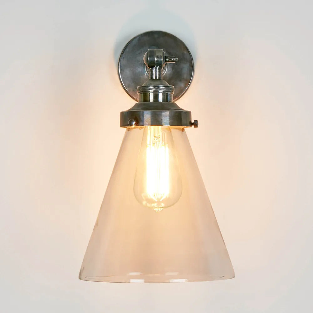 Francis Wall Light Antique Silver