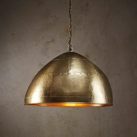 P51 Ceiling Pendant Medium Antique Brass