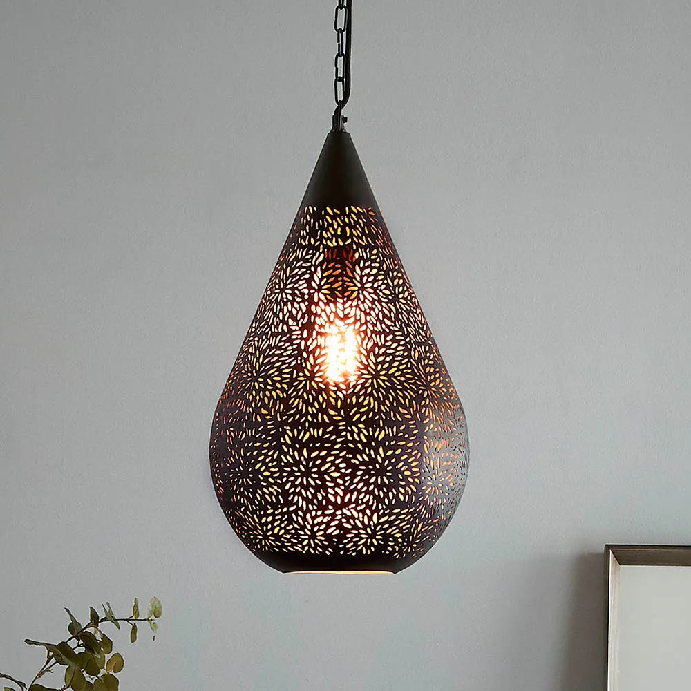 Aquarius Ceiling Pendant Medium Black
