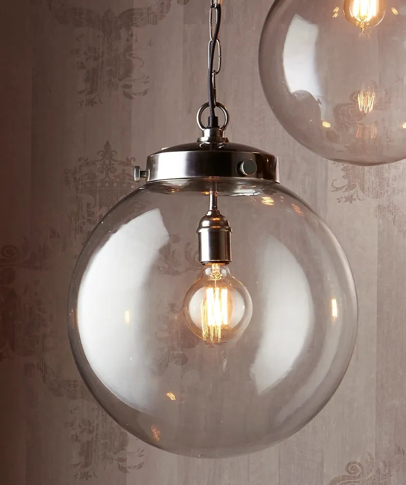Celeste Ceiling Pendant Large Antique Silver