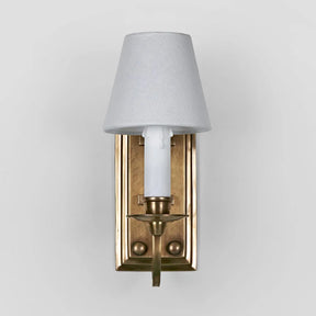 East Borne Wall Light Base Antique Brass