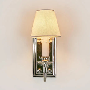 East Borne Wall Light Nickel