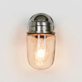 Nautical Outdoor Wall Light Silver